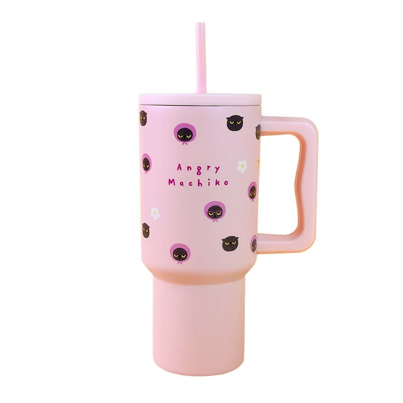 Angry Machiko 850ML Stainless Steel Bottle