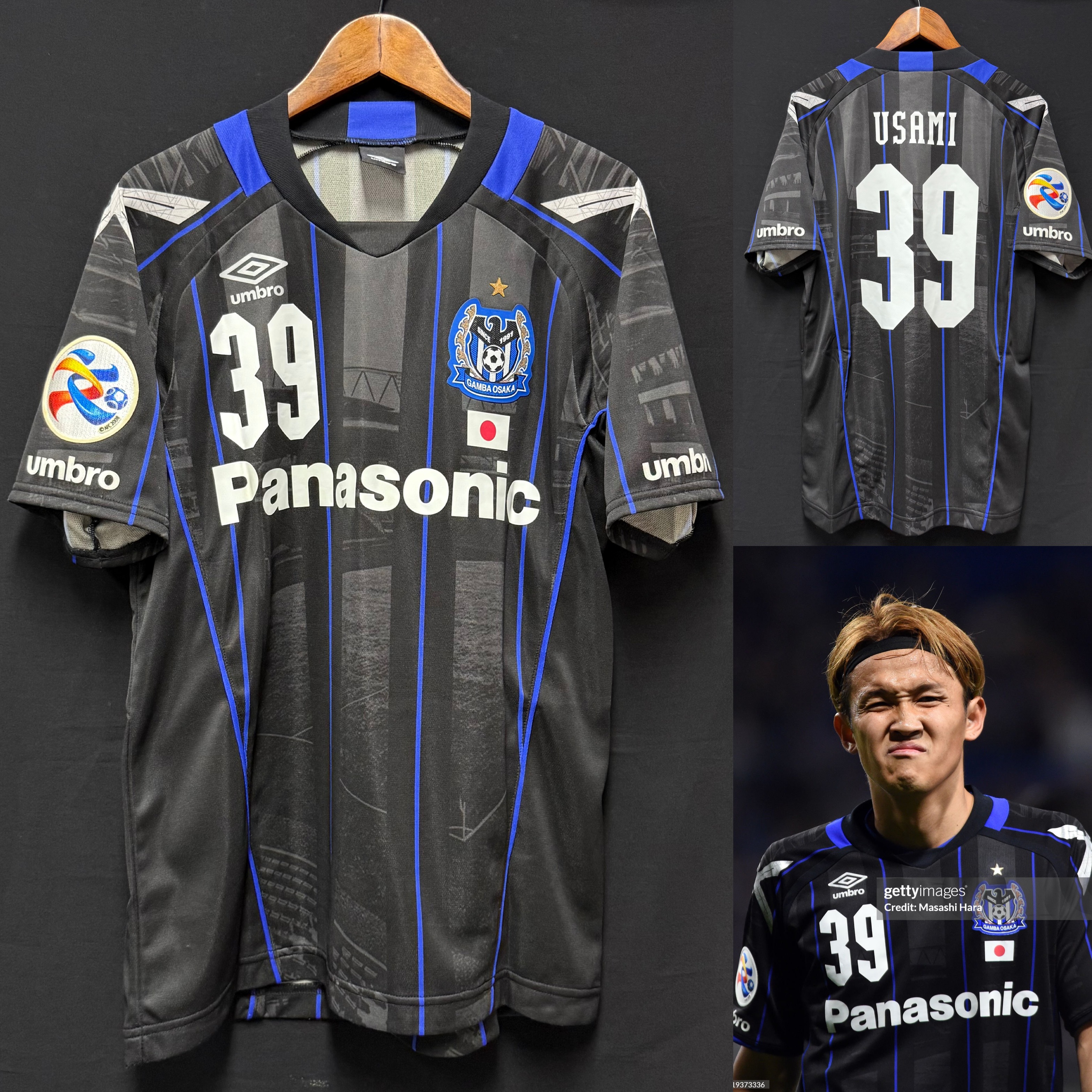 Gamba Osaka 2015 AFC Champions League Umbro Home Shirt #39 USAMI