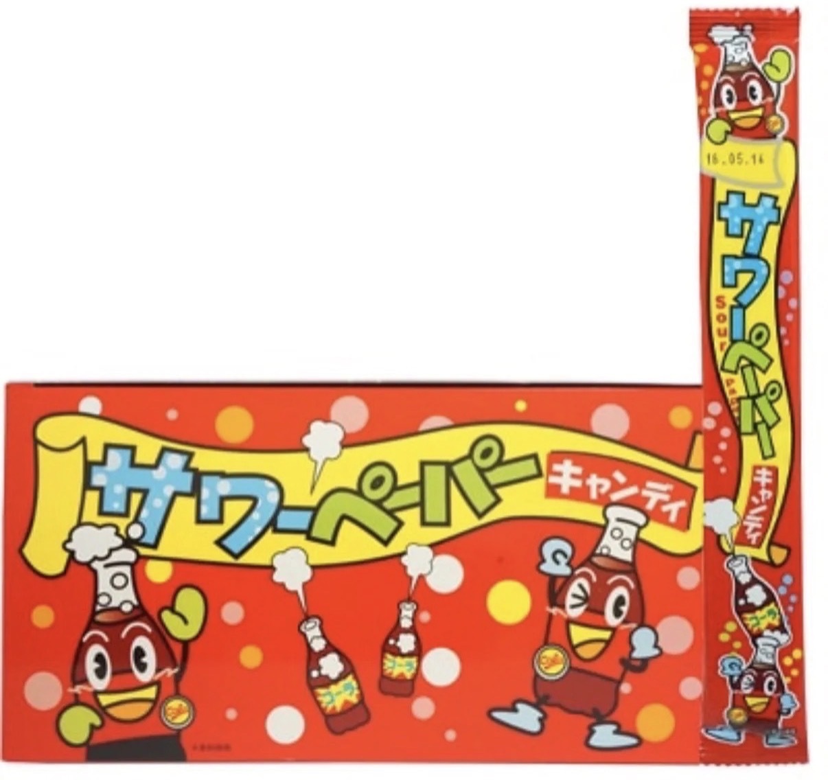 【長線好評】JP 可樂風味長條酸糖 6條 7221 TK261015
