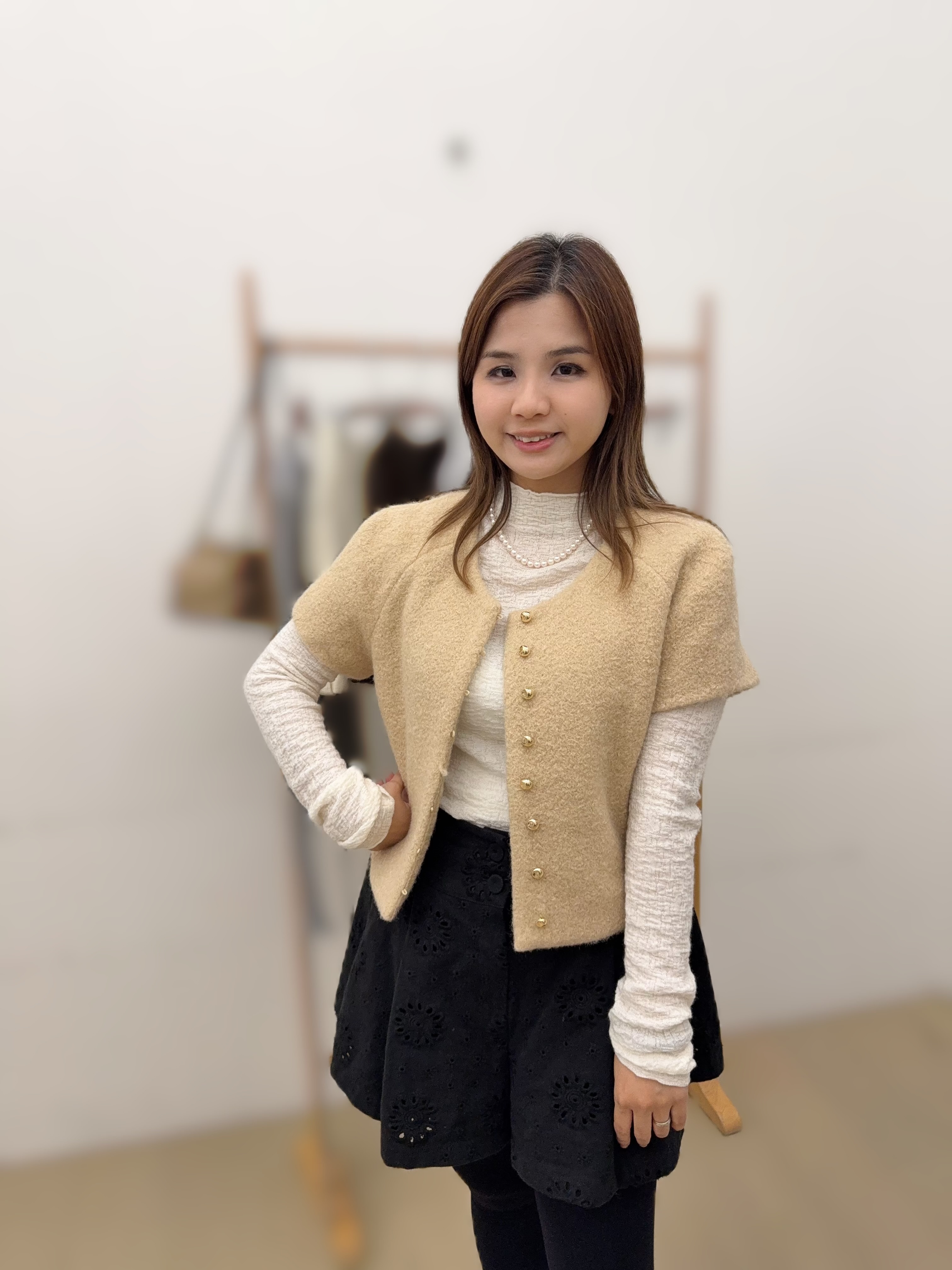 DS19  20 % 羊毛 胸38  長19 $659