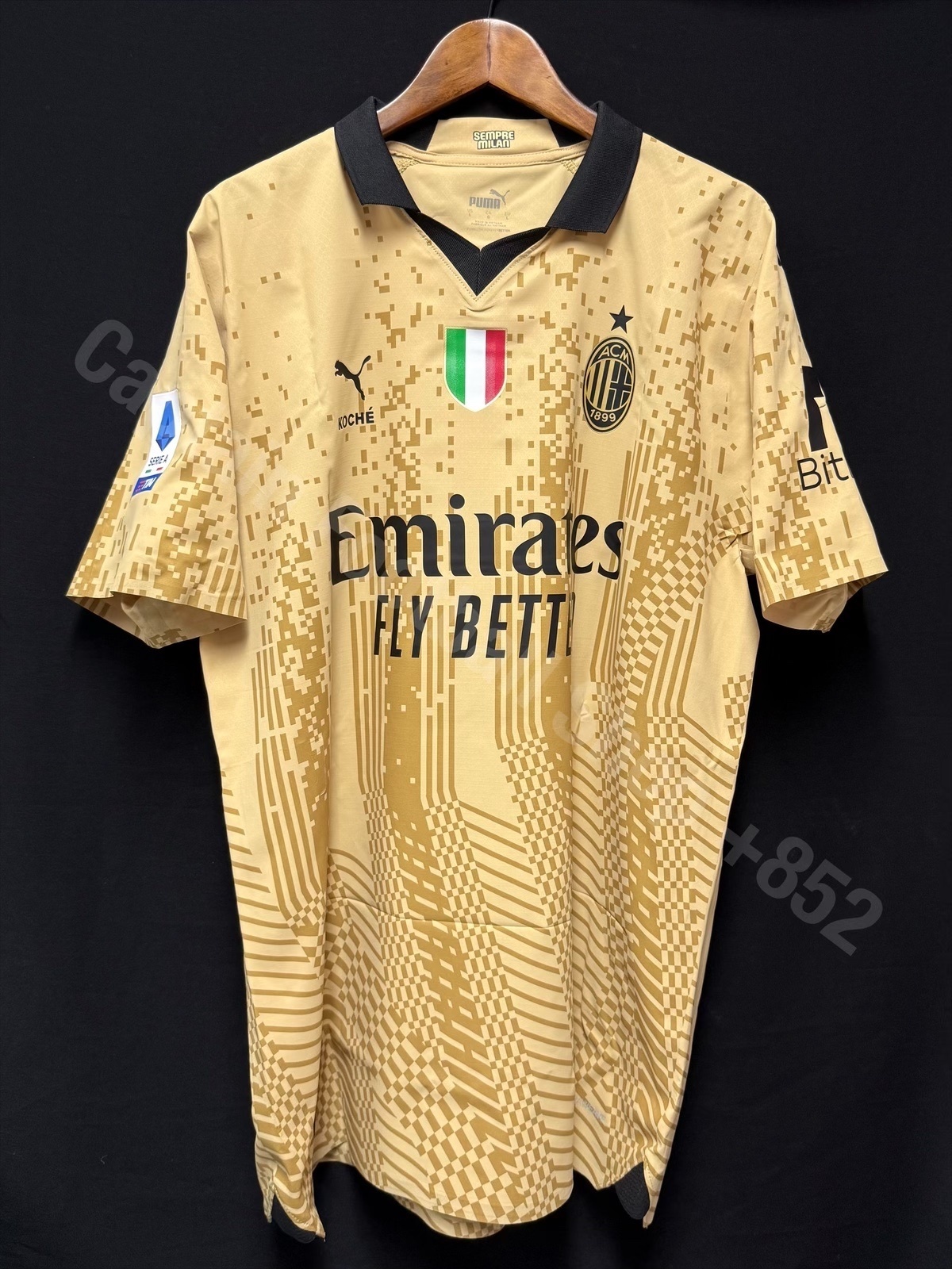 (Boxset) AC Milan 2023 Puma x Koche Goalkeeper Authentic Player Shirt #16 M MAIGNAN