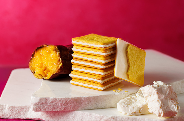 Tokyo Milk Cheese Factory｜紅薯忌廉芝士夾心餅