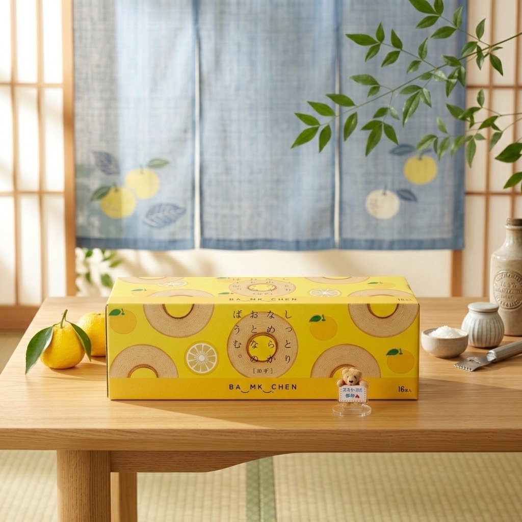 【Costco限定】JP 千年屋 限定柚子清香風味年輪蛋糕 1559 TK261015