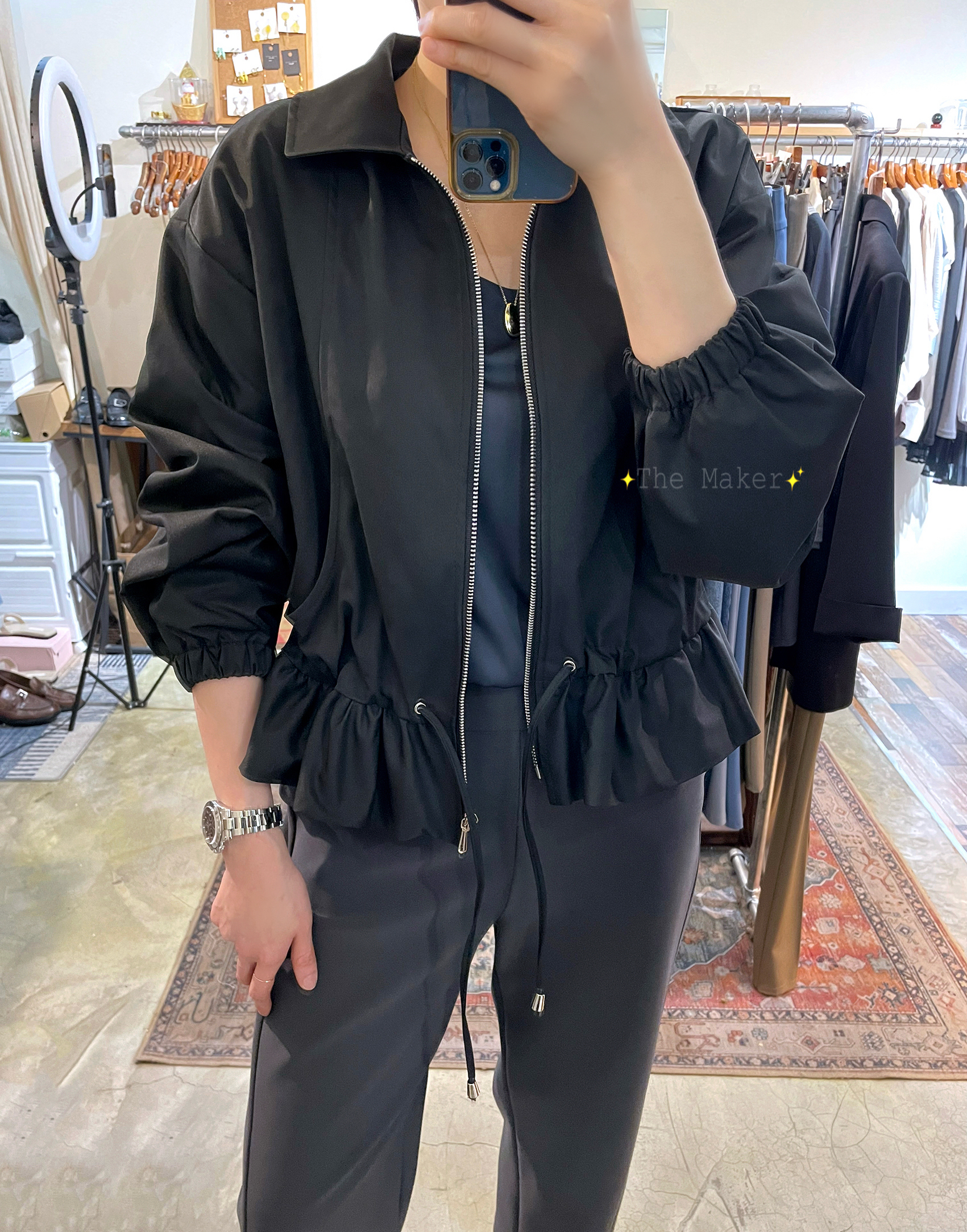 🎏 又輕又薄Zip up 外套 🎏