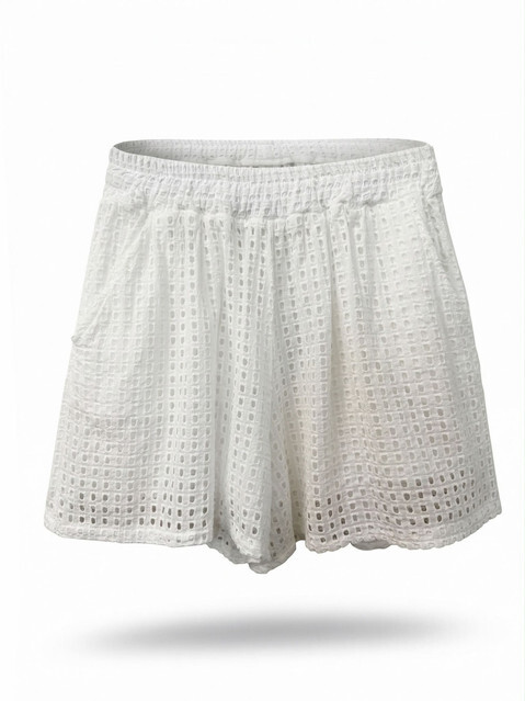 1SO1017-119 [SUNNY STUDIO] 英式刺繡短褲 #15181 (EU)