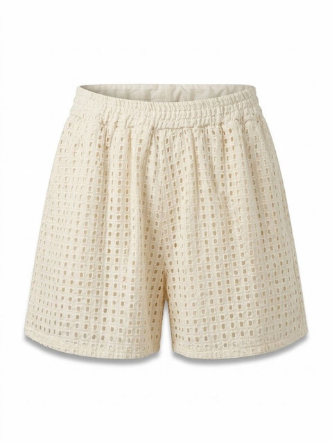 1SO1017-119 [SUNNY STUDIO] 英式刺繡短褲 #15181 (EU)