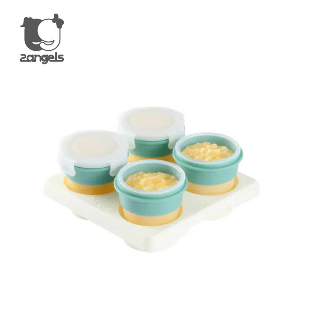 2angels 矽膠副食品儲存杯 60/120ml