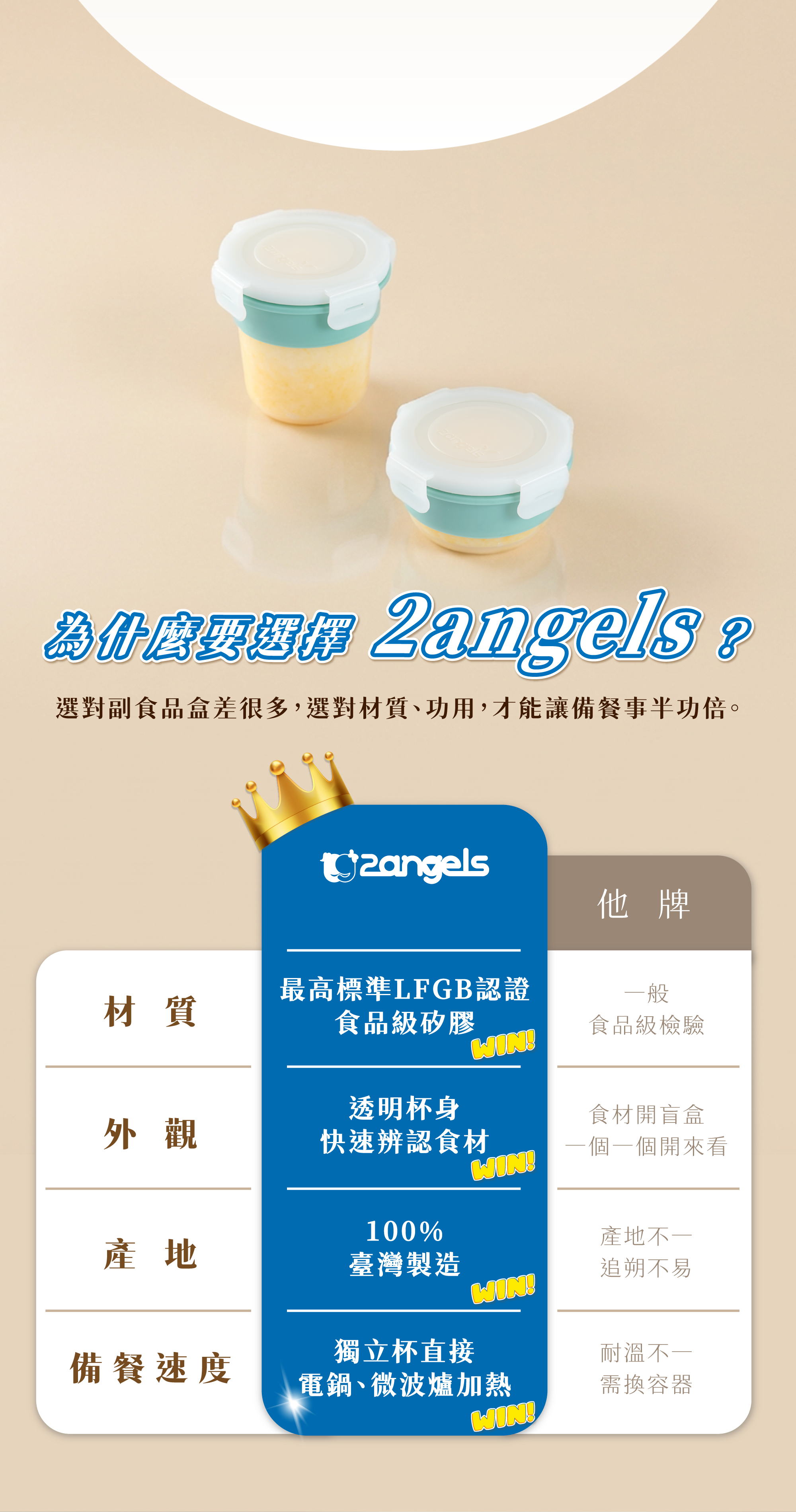 2angels 12格副食品製冰盒