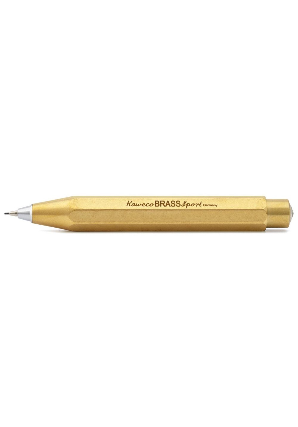 德國KAWECO｜BRASS Sport系列自動鉛筆 0.7mm 黃銅