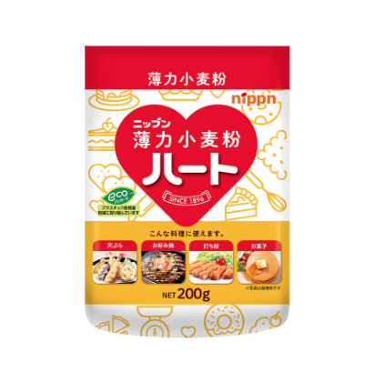 Nippn 日本 Heart 低筋小麥粉 200g