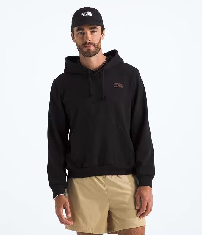 【預購】THE NORTH FACE N101610 印花連帽衛衣 (黑色)