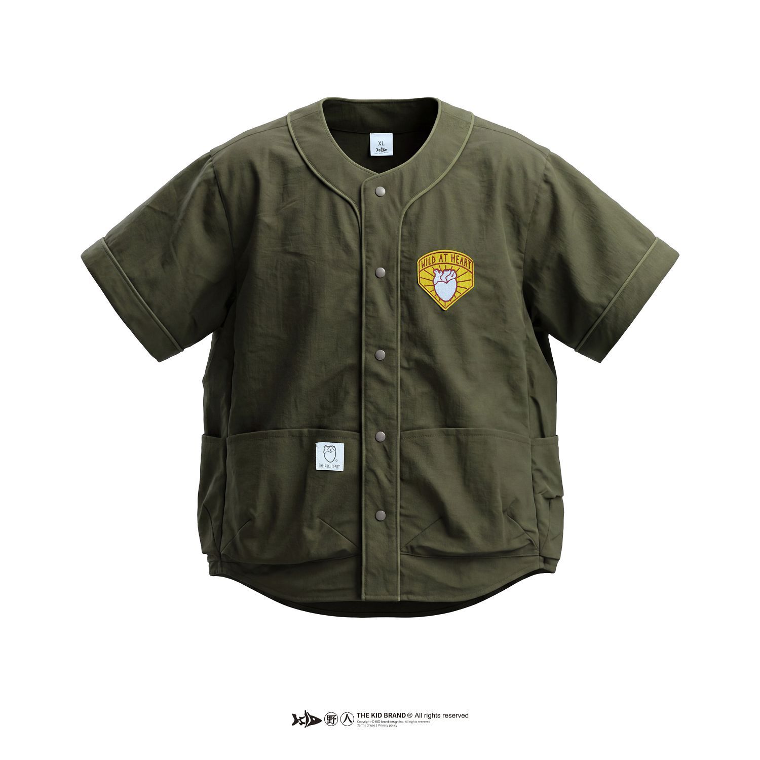 KID ® 野性之心機能棒球襯衫