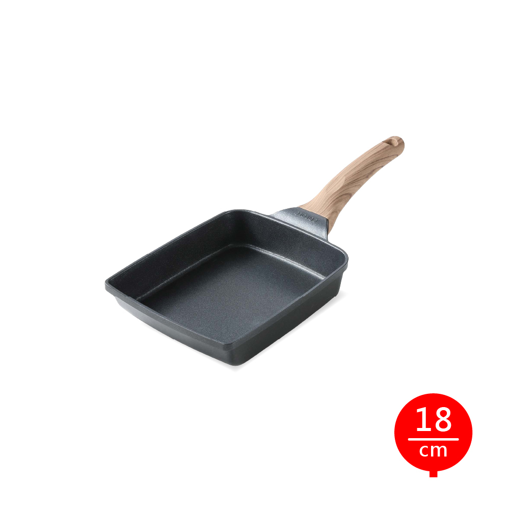 Carote 鈦晶不沾塗層IH玉子燒鍋/18cm/NM-5106