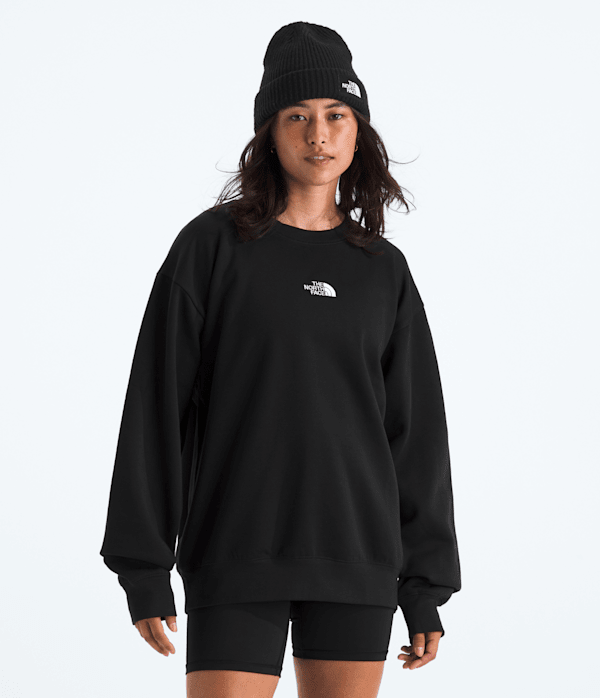 【預購】THE NORTH FACE N101613 女裝基礎款圓領衛衣 (黑色)