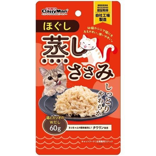 Cattyman 貓小食．清蒸雞肉絲 鰹魚味60g
