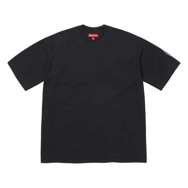 Supreme Checkerboard Intarsia S/S Top Black 編花 短袖上衣 黑色 FW26KN30-BK [台灣現貨]