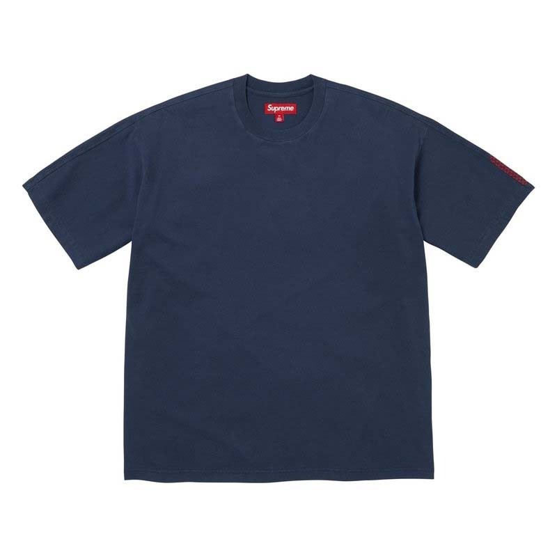 Supreme Checkerboard Intarsia S/S Top Navy 編花 短袖上衣 深藍色 FW26KN30-NY [台灣現貨]