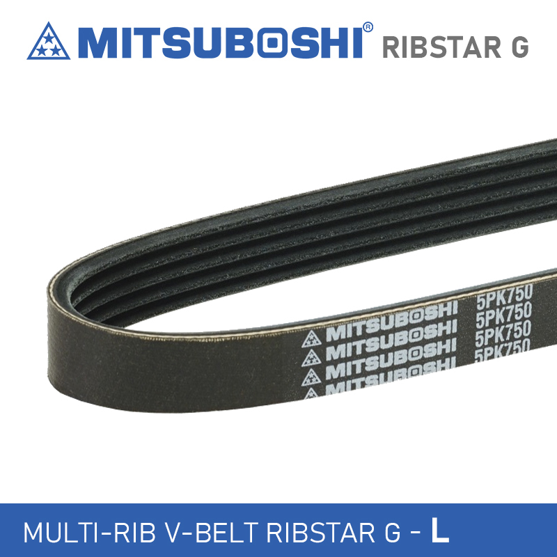 Mitsuboshi Ribstar G Multi-Rib V-belt - L