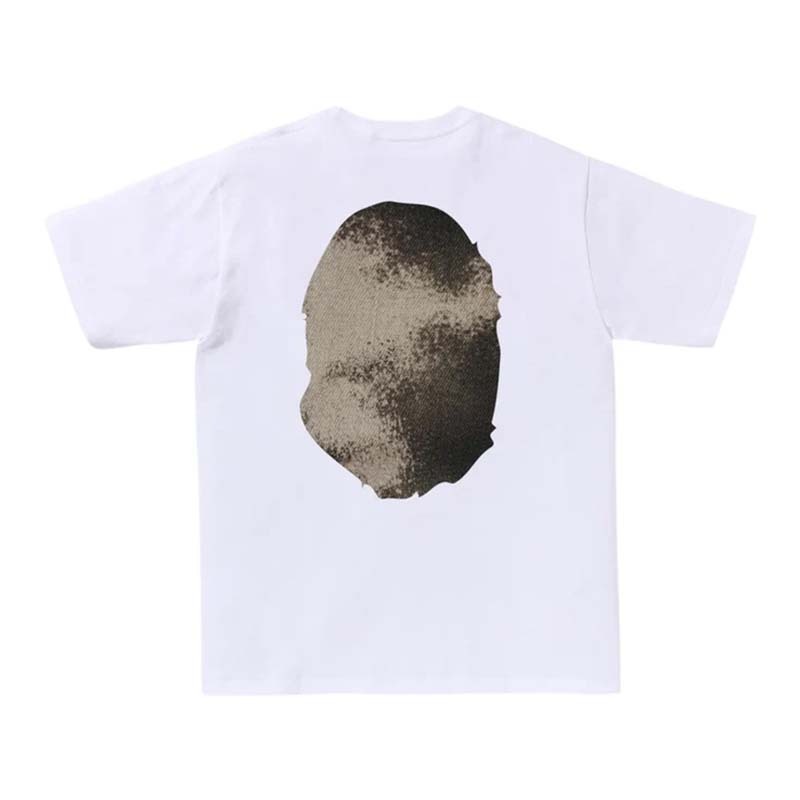 BAPE High Tone Bleach Big Ape Head Tee 男版 漸層猿人 短袖 白色 RAY-190 [台灣現貨]