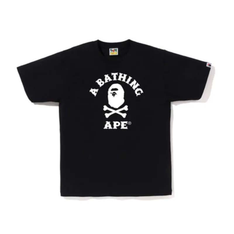 BAPE Captain Ape Crossbone Tee 男版 海盜骷髏猿人 短袖 黑色 RAY-192 [台灣現貨]