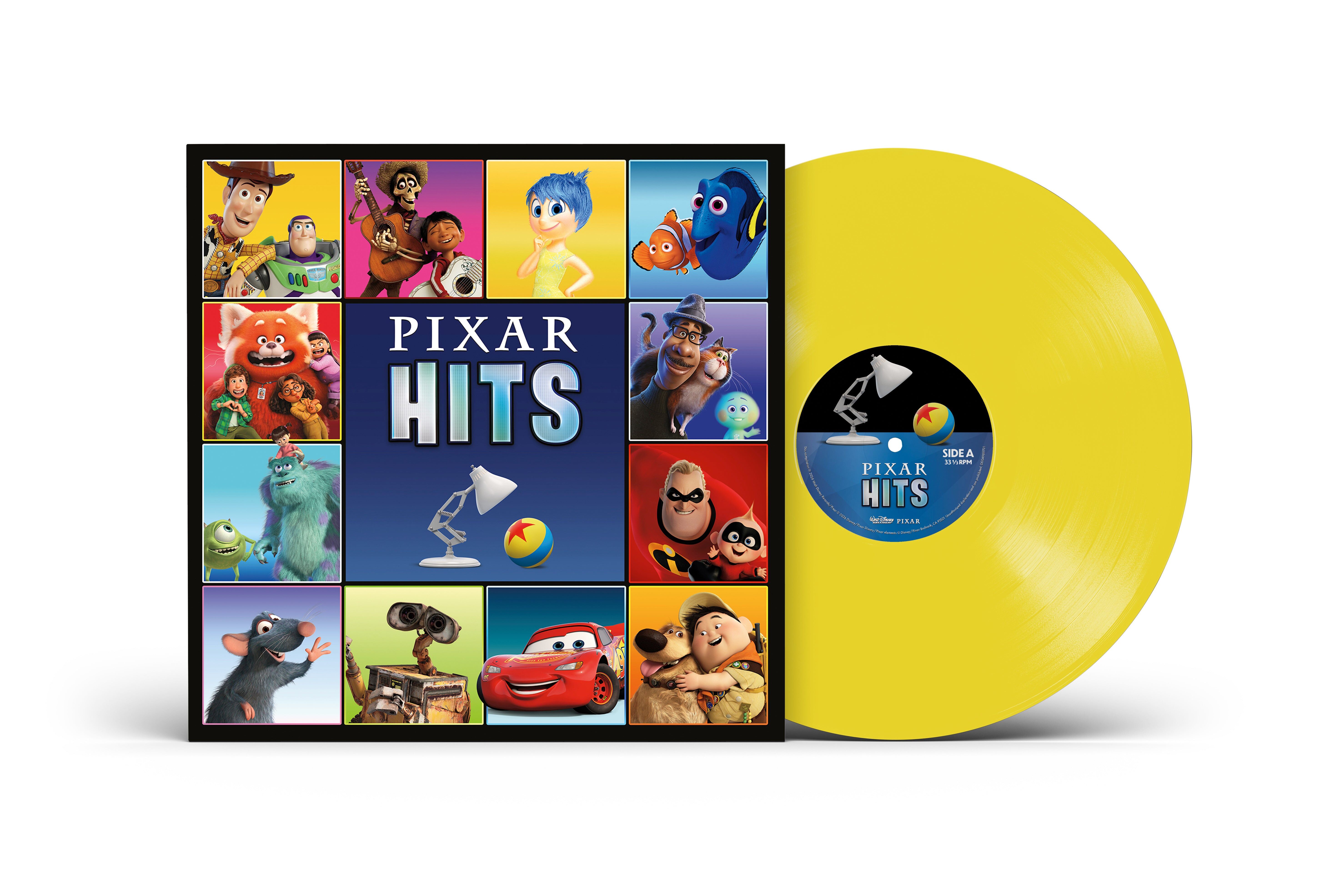 VA - PIXAR HITS LP (YELLOW)