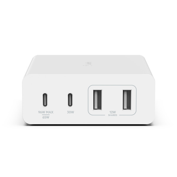 Belkin BoostCharge Pro 4連接埠 GaN 充電器 108W (不包含旅行轉插)