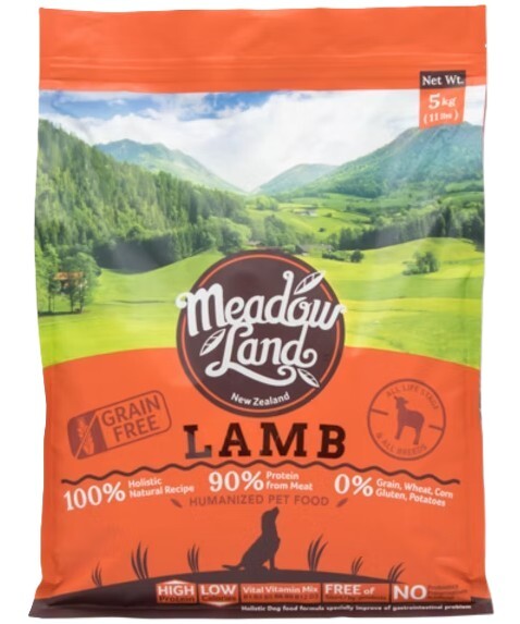 Meadowland 無穀物全犬糧 - 羊肉 (強壯配方)