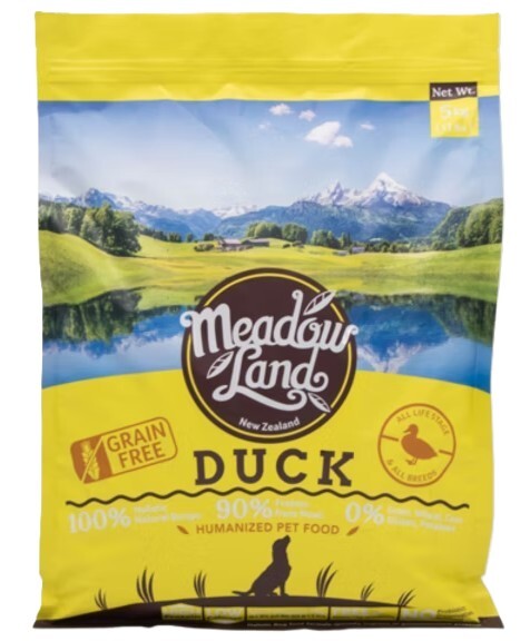 Meadowland 無穀物全犬糧 - 鴨肉 (低敏配方)