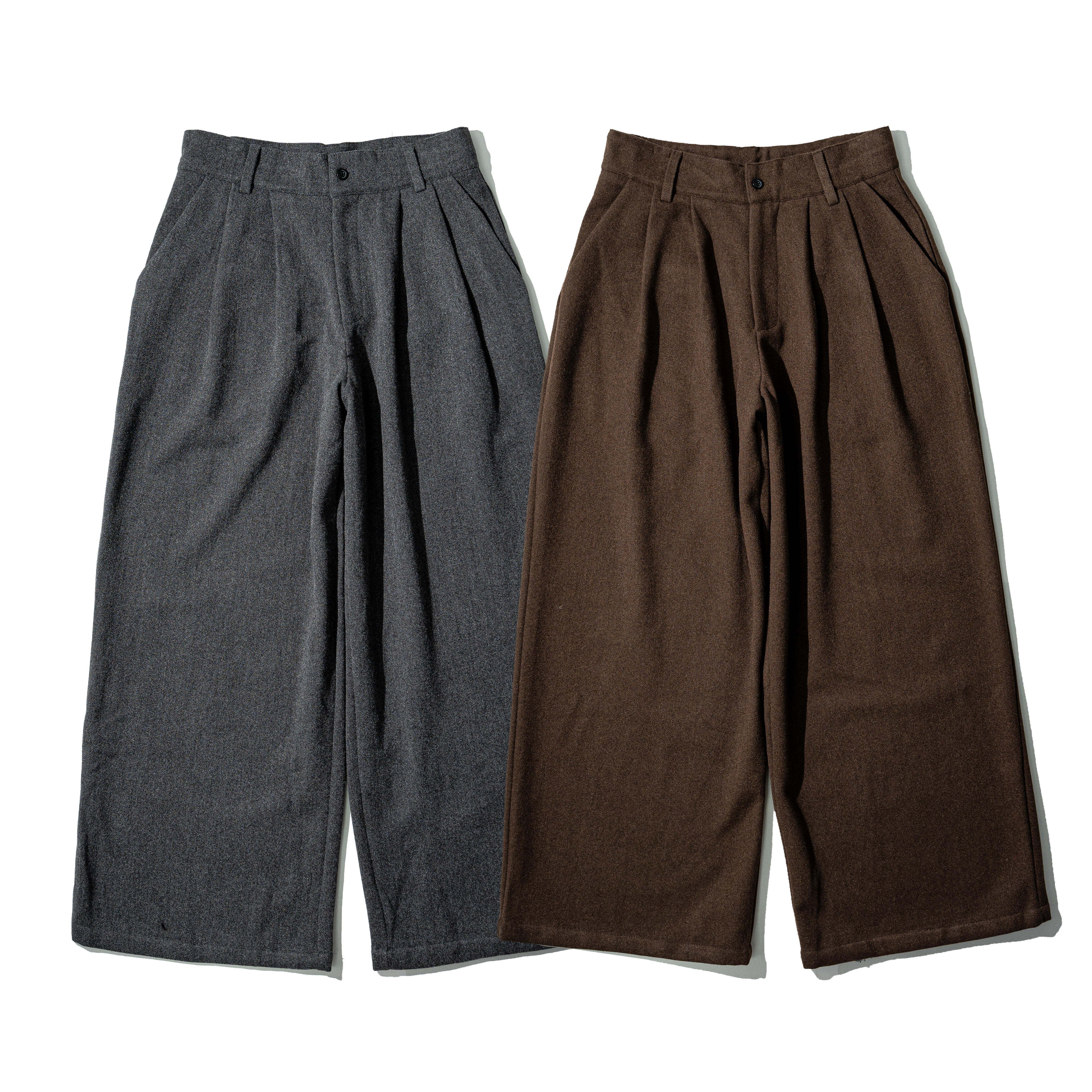 AGILITY Wool Blend Wide Leg Pants 混紗羊毛 闊腿 西裝長褲 [P30]