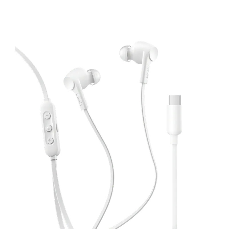 Belkin SoundForm ANC 主動降噪有線耳機 (USB-C接頭)