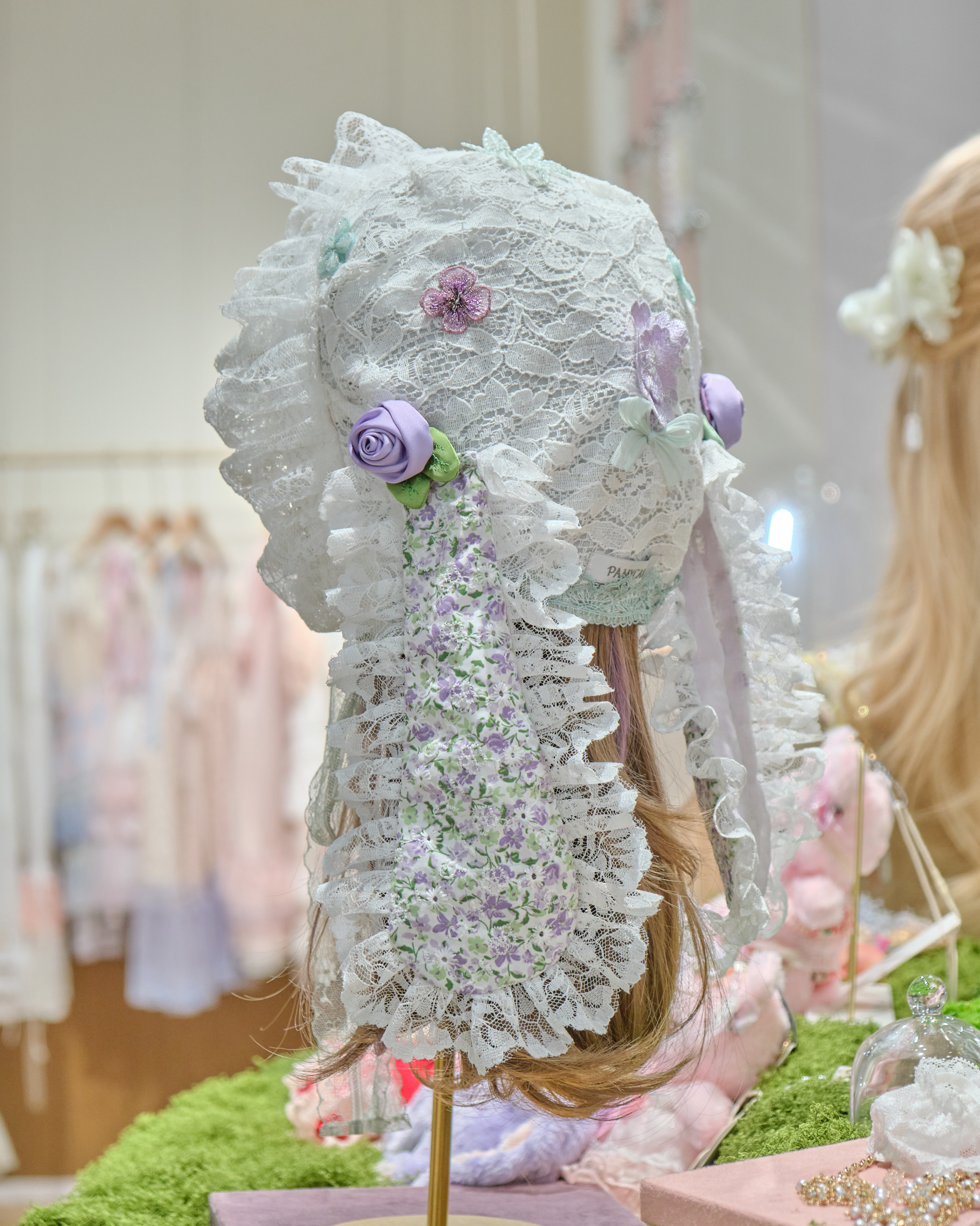 14097 Double-Sided Bunny Doll Hat