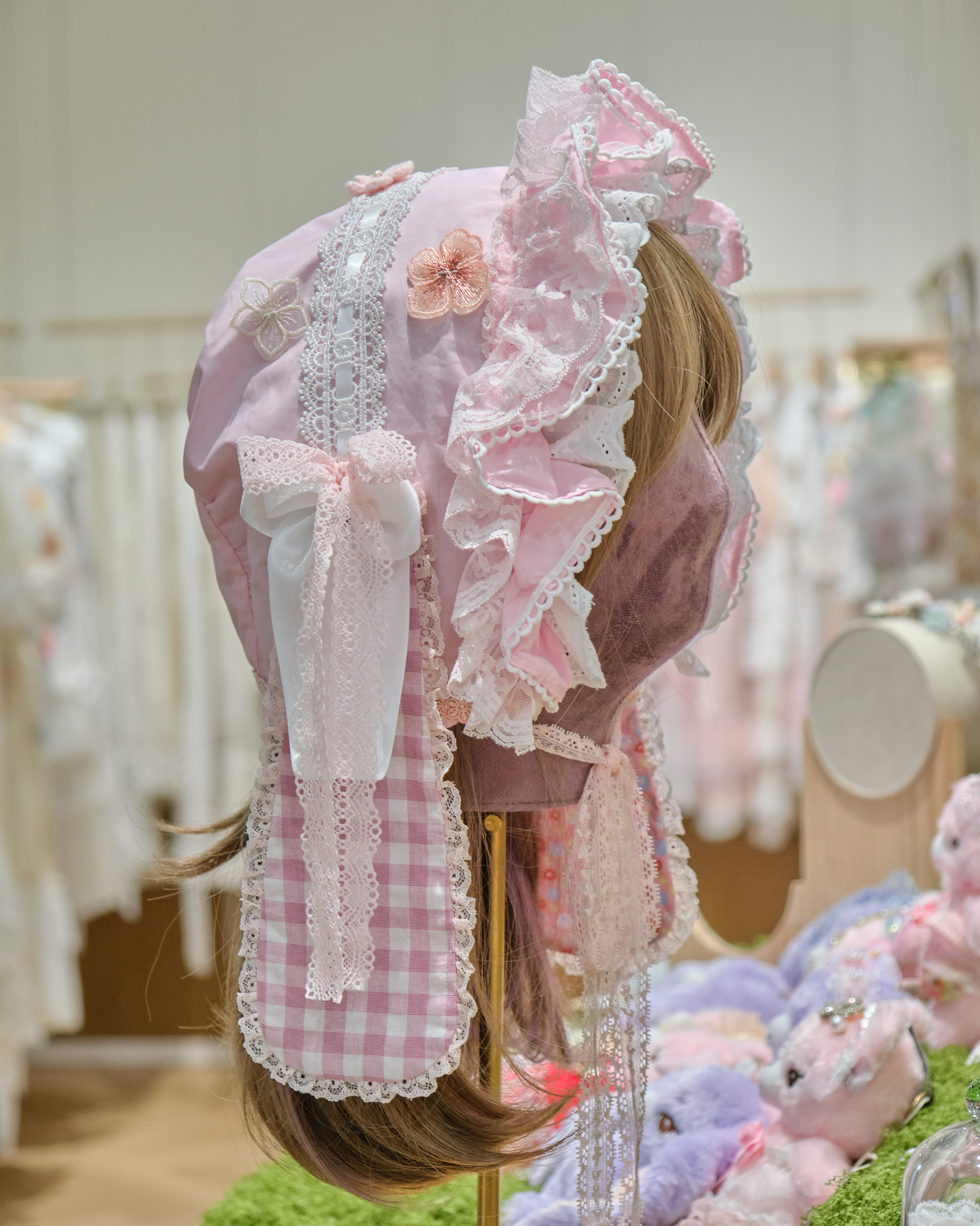 14094 Double-Sided Bunny Doll Hat