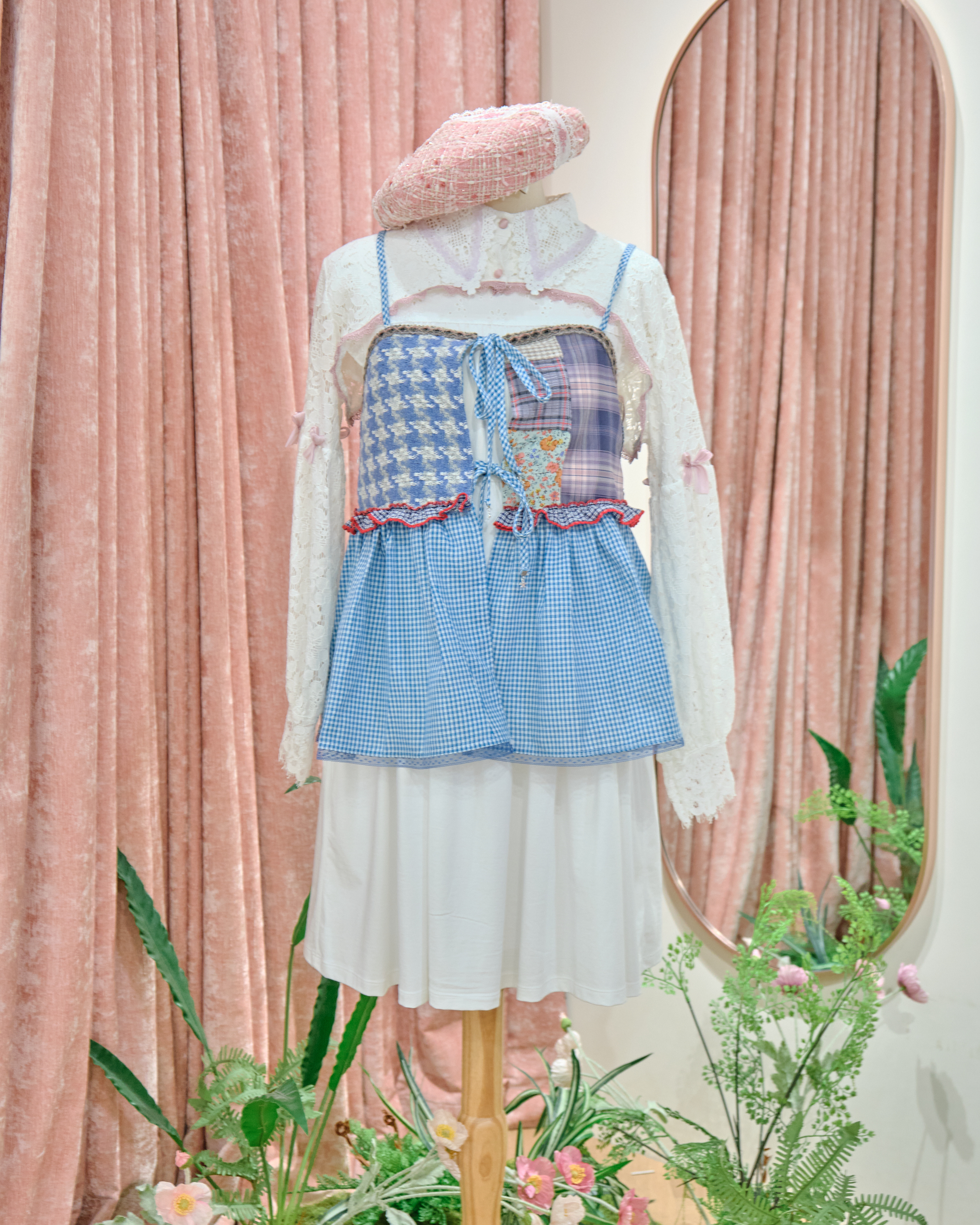 14084 Pastoral Patchwork Camisole