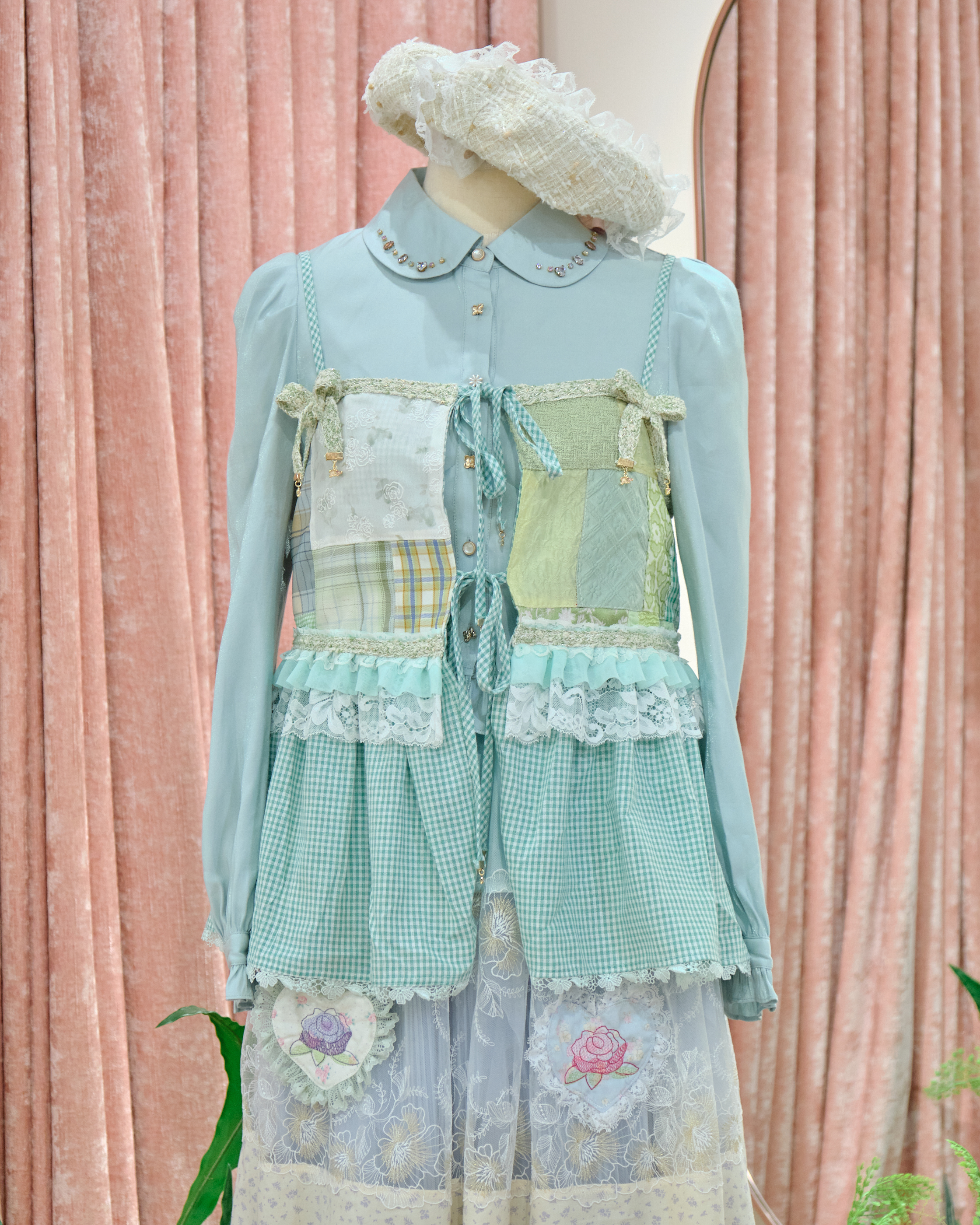 14082 Pastoral Patchwork Camisole