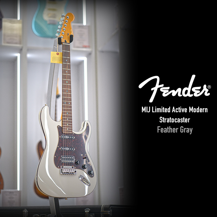 Fender MIJ LTD Active Modern Stratocaster HSS FG 主動式 電吉他