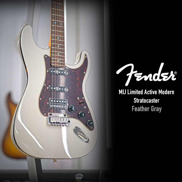 Fender MIJ LTD Active Modern Stratocaster HSS FG 主動式 電吉他