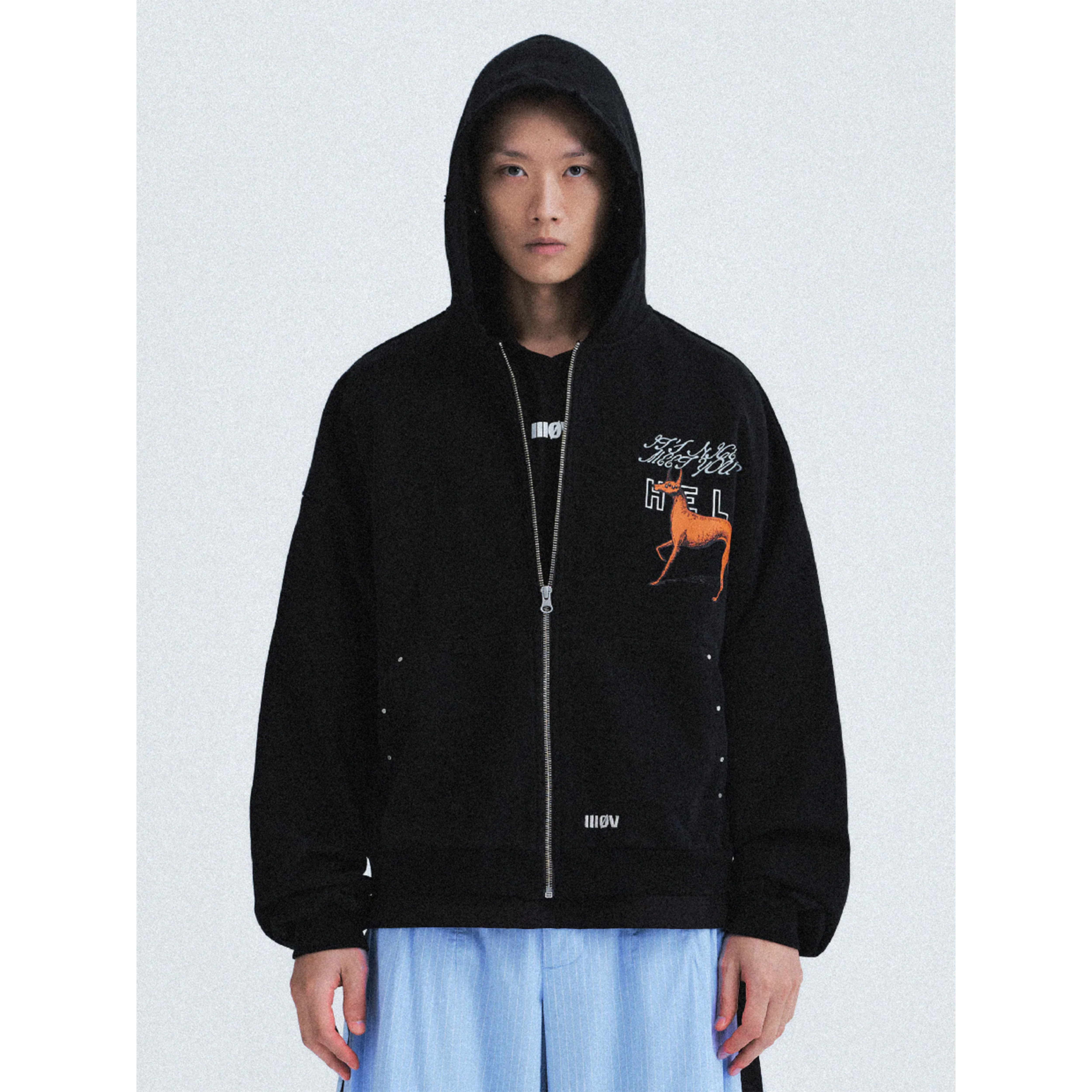 Wall Of Sound "ROLLERCOASTER" Hell Zip up Hoodie