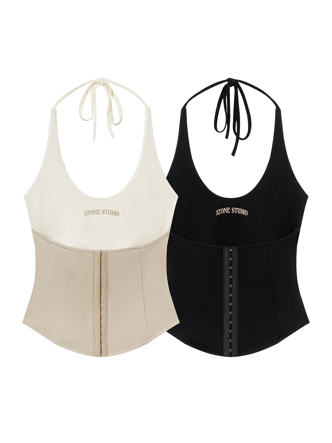 HER HALTER CORSET TOP