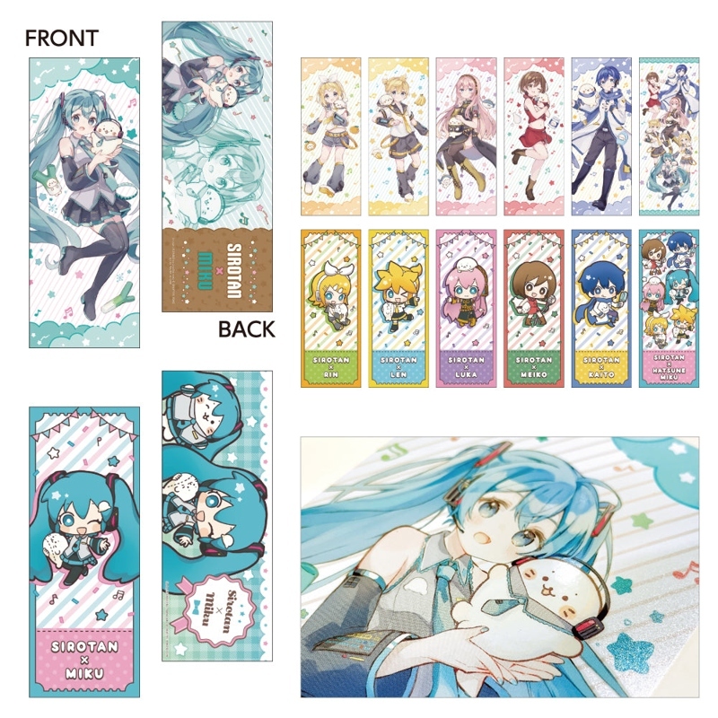 小白X初音日版票券造型收藏卡-14款隨機