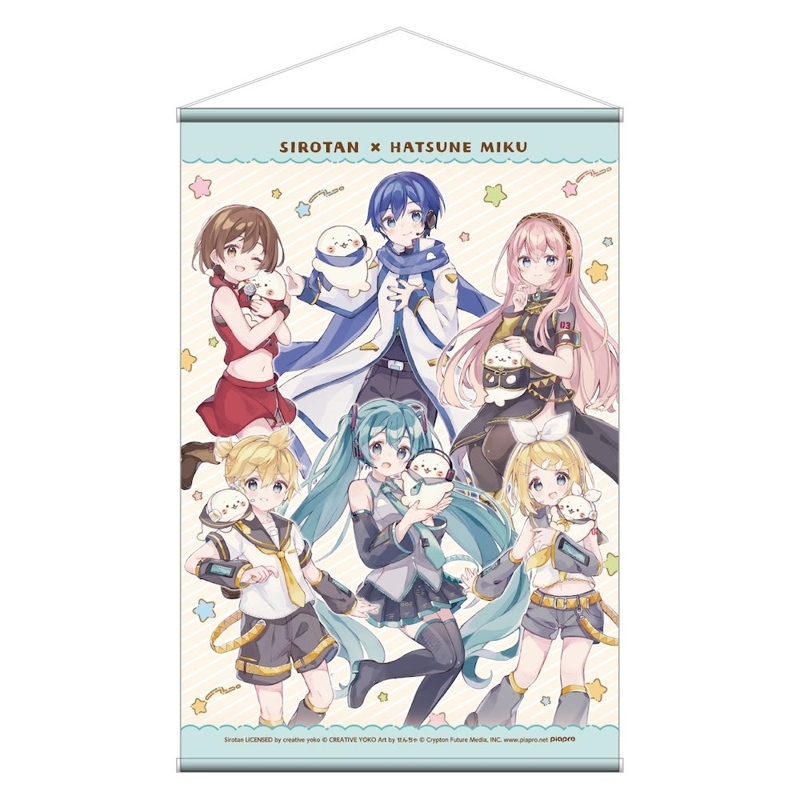 小白X初音日版B2掛軸