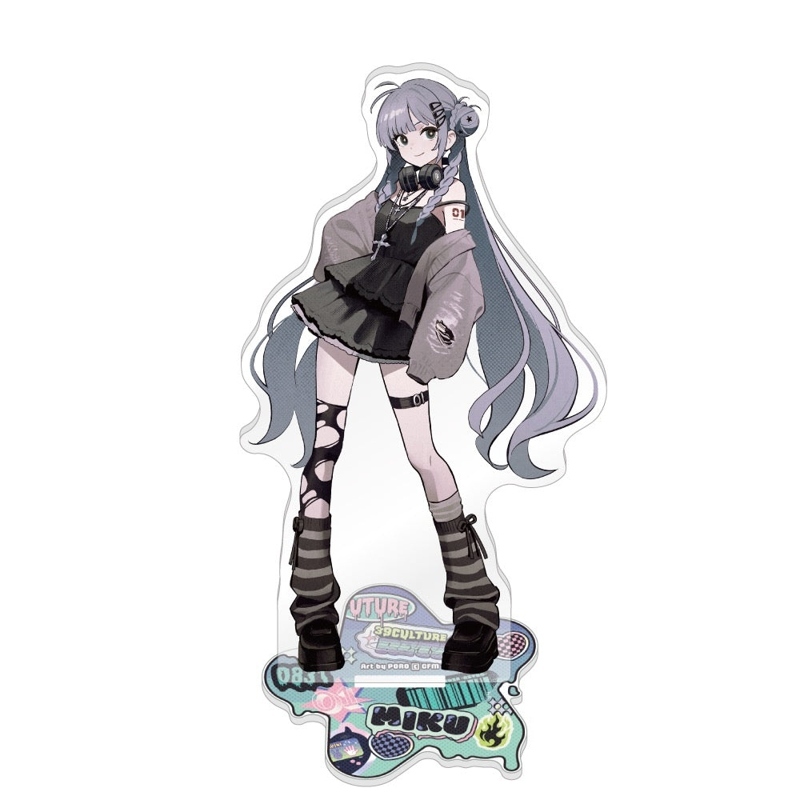 39Culture日版RETRO風壓克力立牌-初音