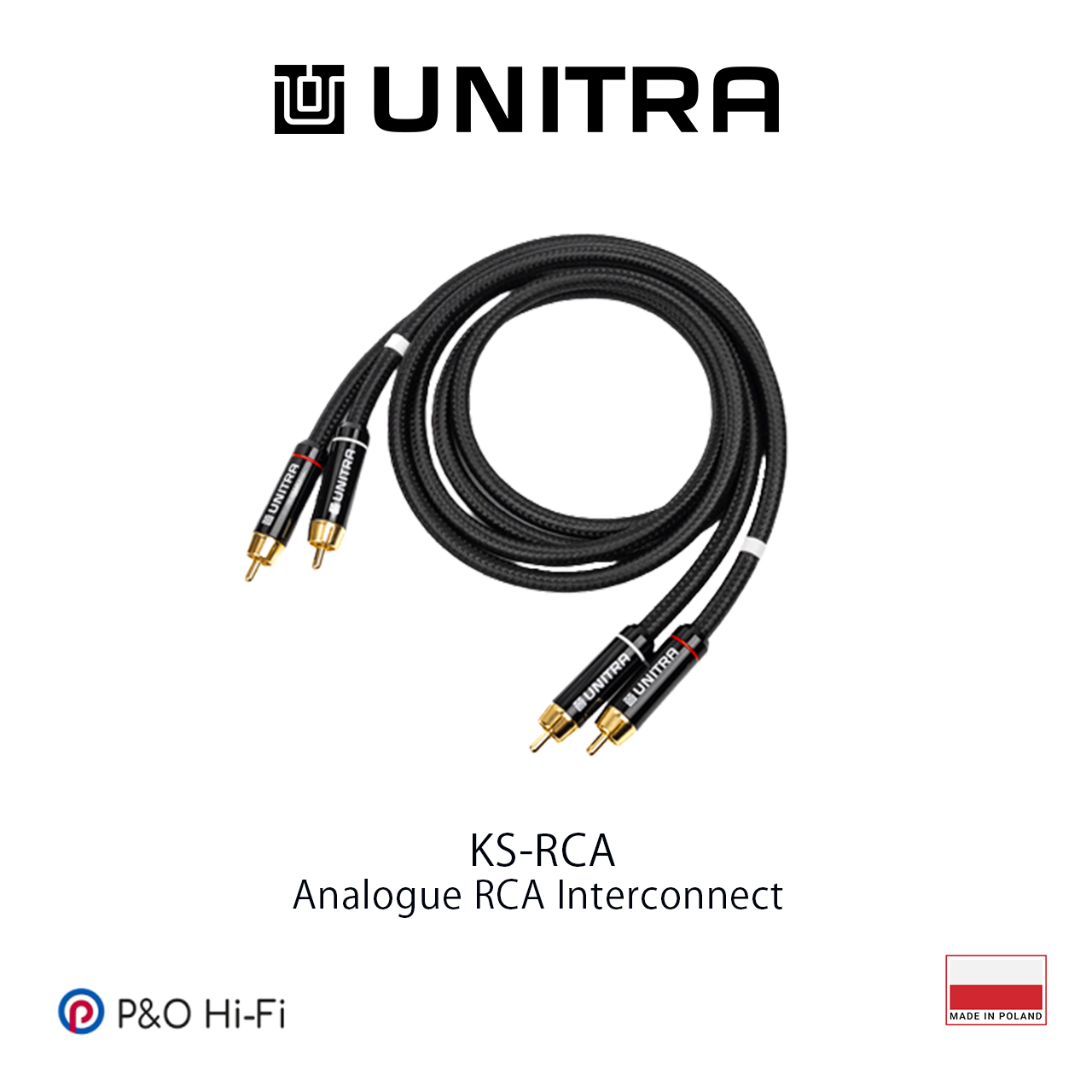 Unitra KS-RCA Unitra Series 頂級 RCA 訊號線