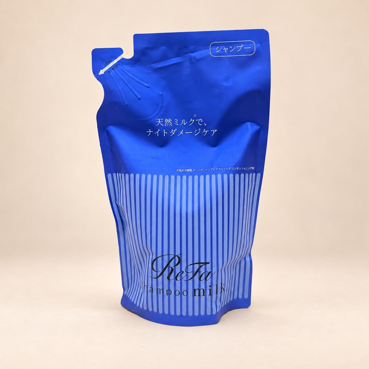 ReFa Milk Protein Shampoo Sleep Line 天然牛奶蛋白洗髮水(夜間受損修護) 500mL