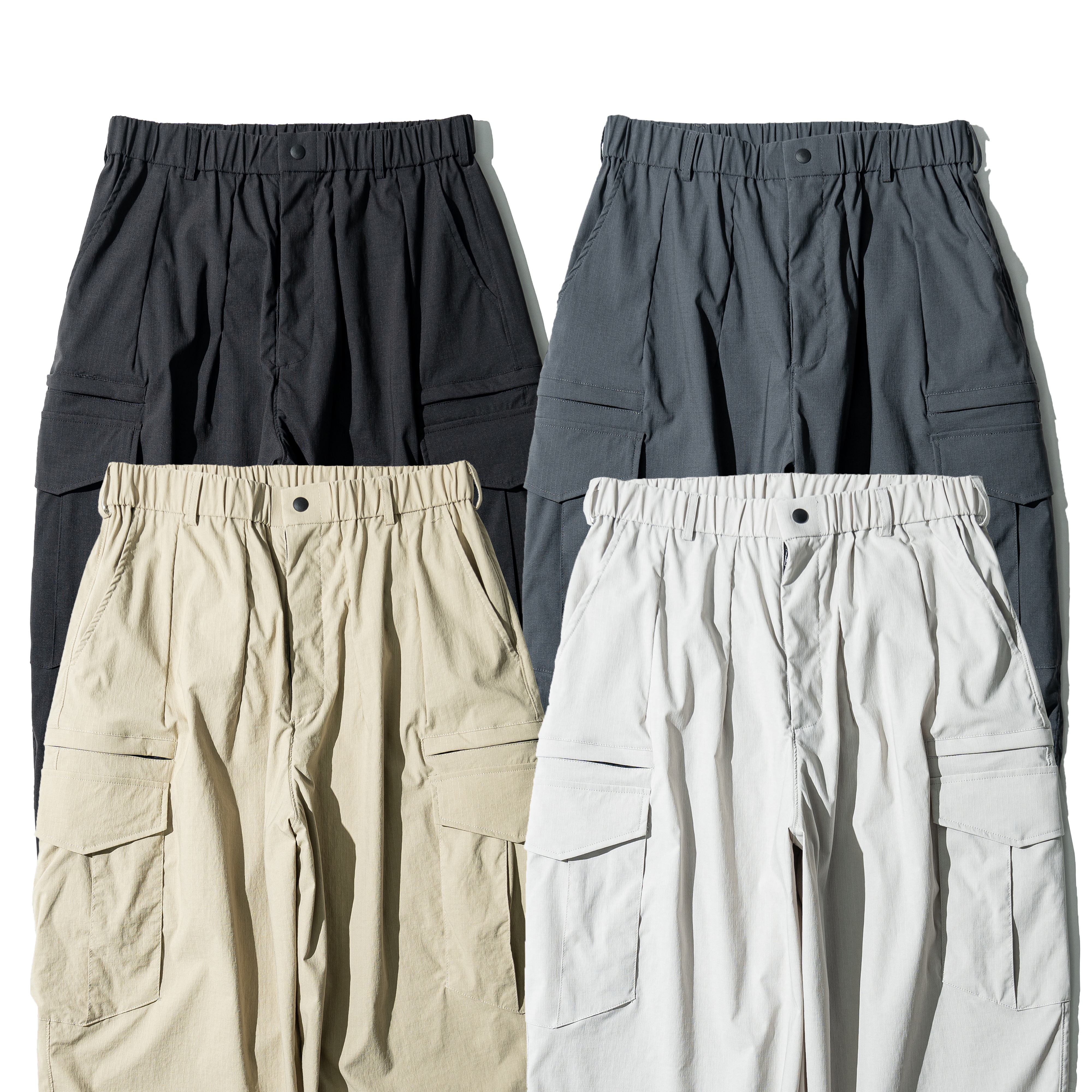 AGILITY Teflon® Cargo Track Pants 機能 寬版 斜口袋長褲 [26-富長]