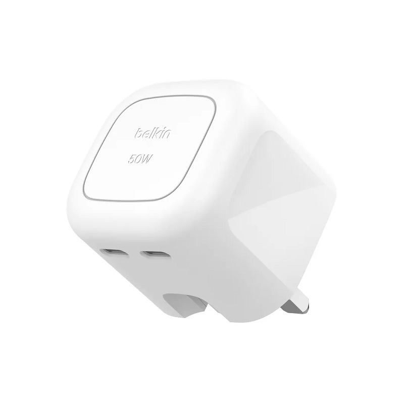 Belkin BoostCharge Pro USB-C 2 Port GaN Charger 50W WCH019