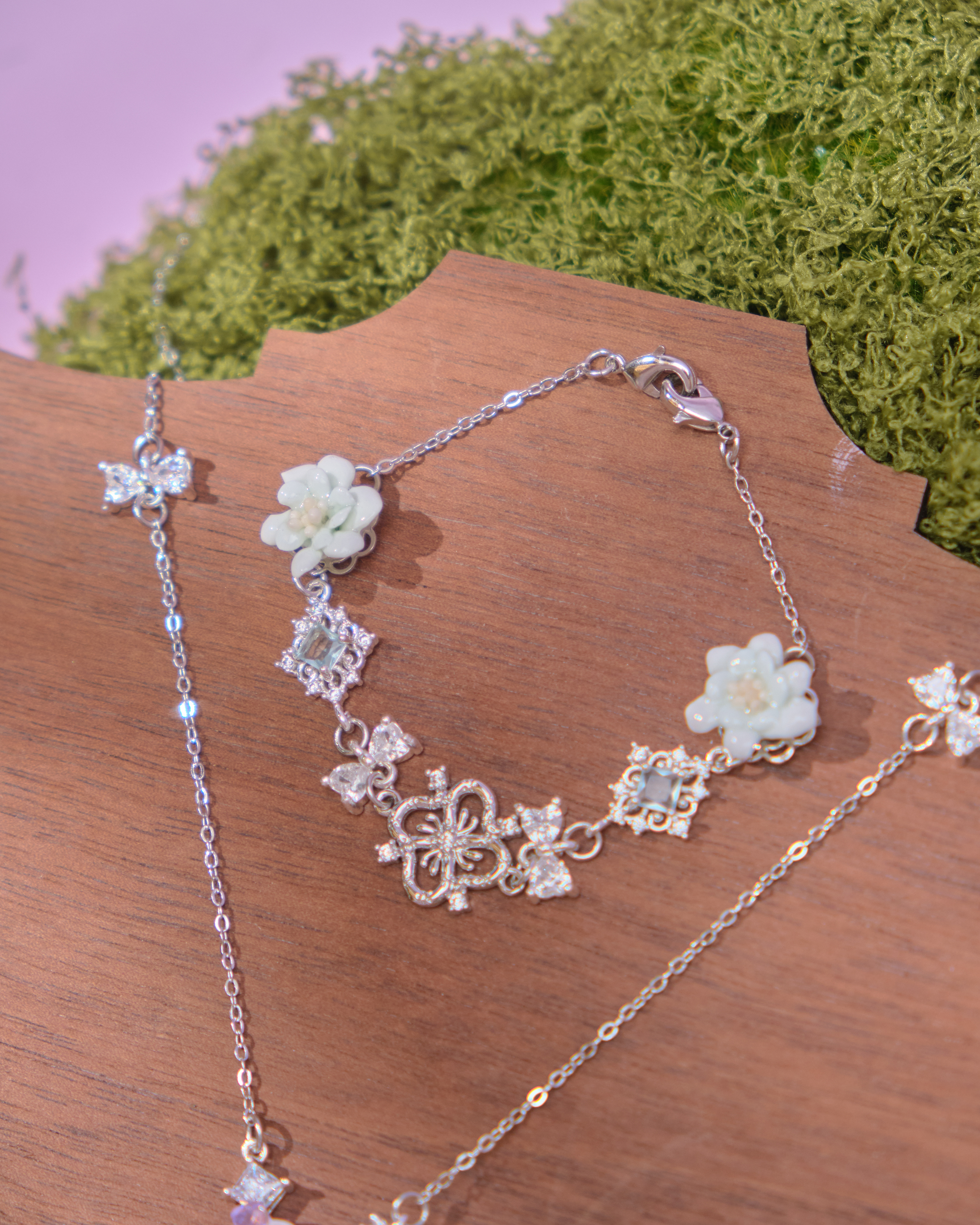 14061 Double Garden Detachable Necklace