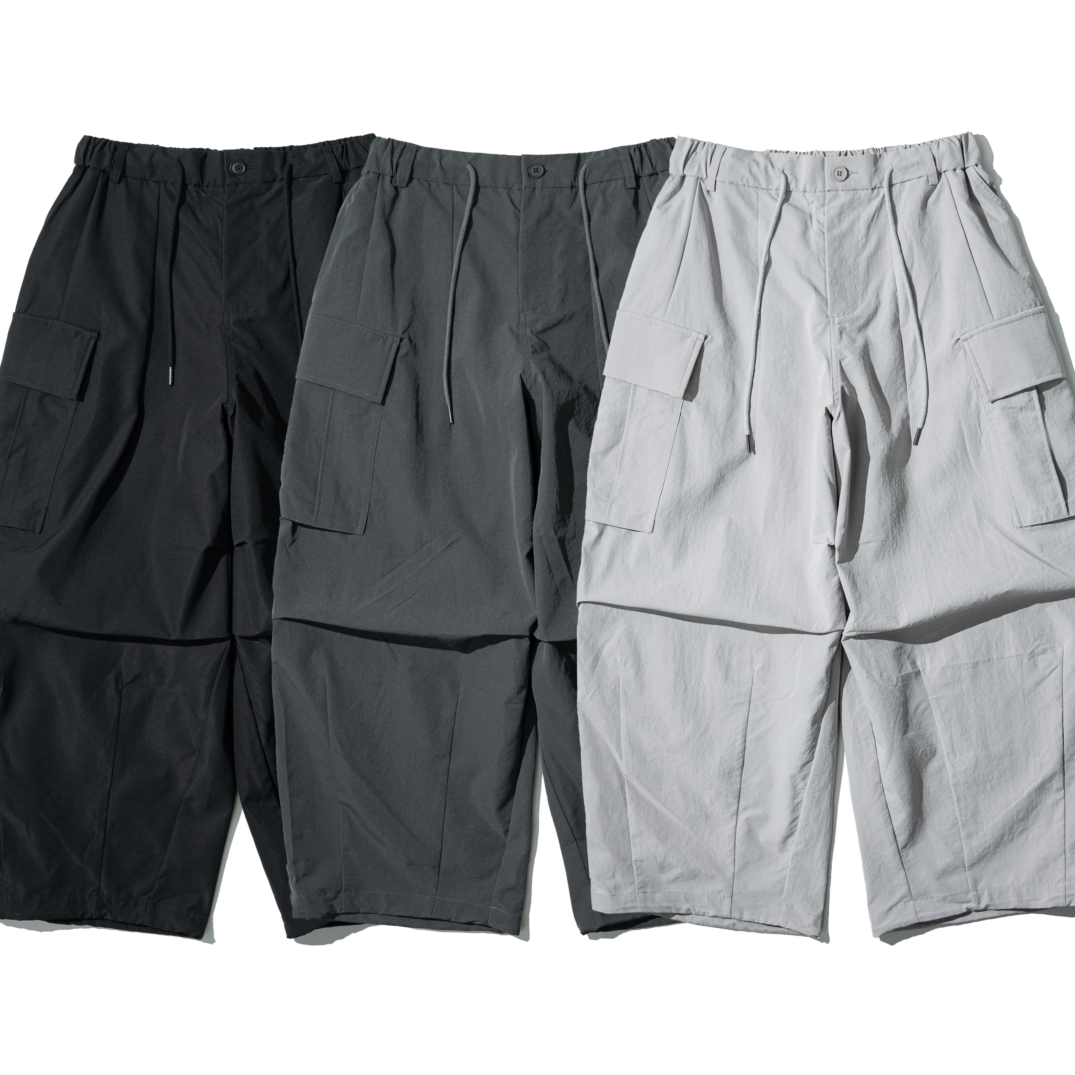 AGILITY Cargo Wide Leg Pants 闊腿 六口袋 繭型長褲 [CNP03]