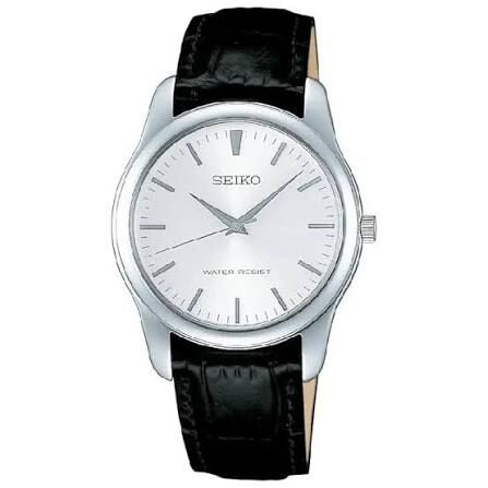 Seiko Selection Spirit Men's Watch SCXP031 / SCXP032 / SCXP033 男士石英錶 簡約設計皮革表帶