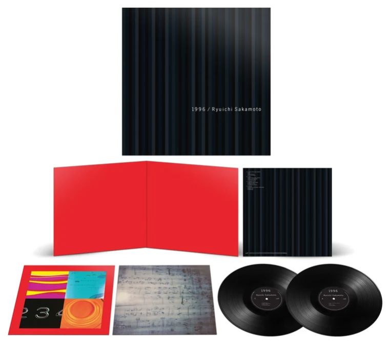 坂本龍一 - 1996 [CD/LP/DVD] 三十週年紀念版原裝專輯 / Trio World Tour 巡迴演出現場DVD / 雙黑膠唱片 Ryiuchi Sakamoto
