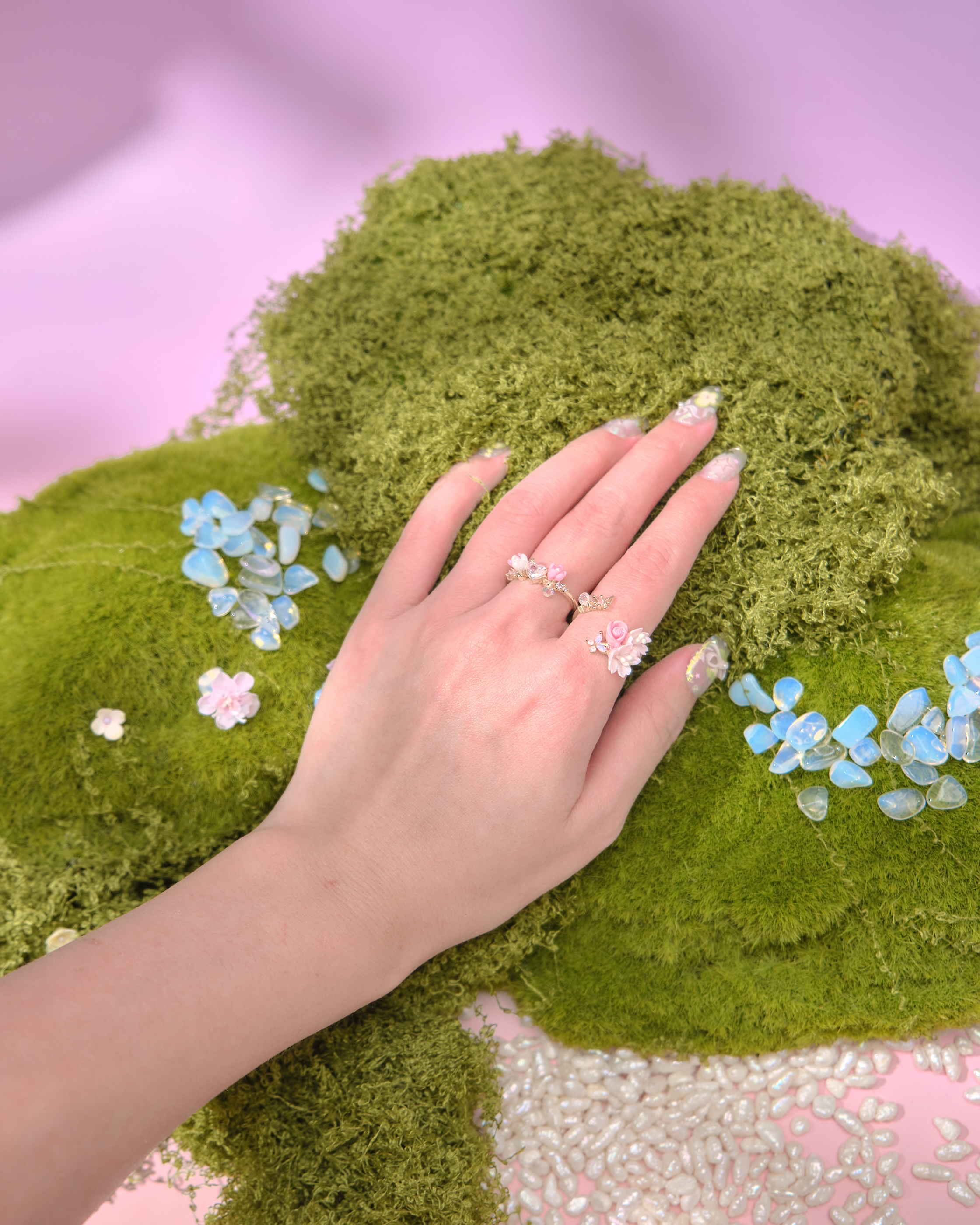 14044 Garden Gleam Adjustable Ring